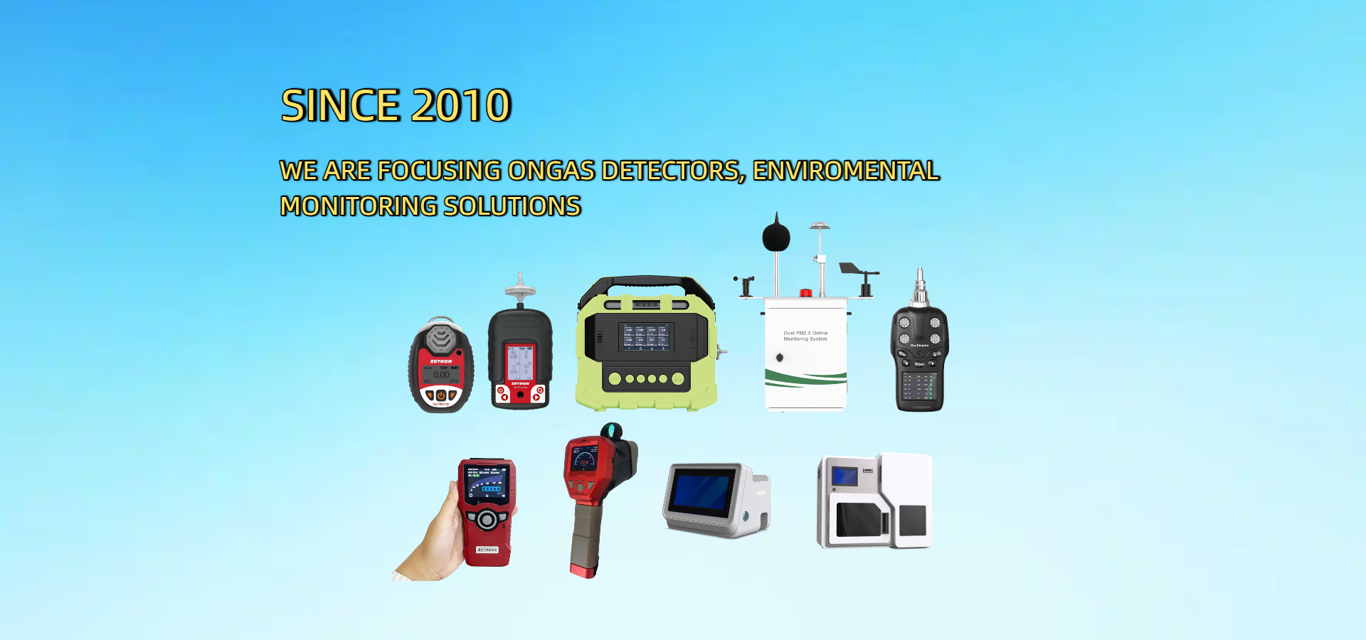 Fabricante e fornecedor de detectores de gás fixos