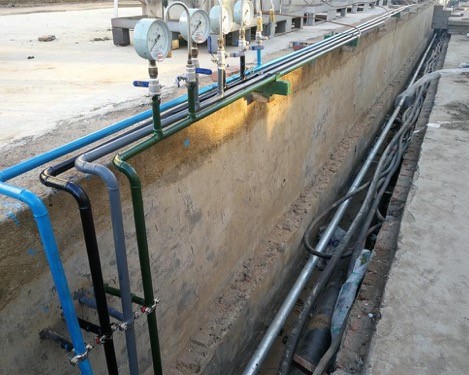 Condições ambientais onde o detector de gás está instalado