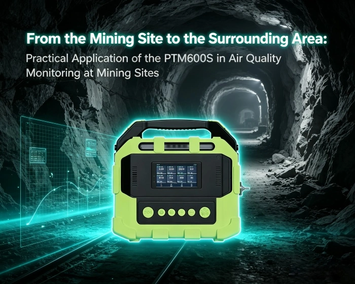 Dos locais de mineração às áreas sensíveis circundantes: aplicação prática do PTM600S-AQI para monitoramento da qualidade do ar em um local de mineração na Guiné