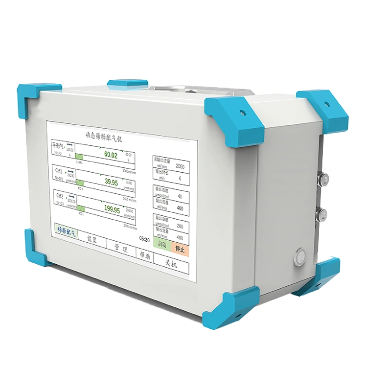 Calibrador de diluição dinâmica