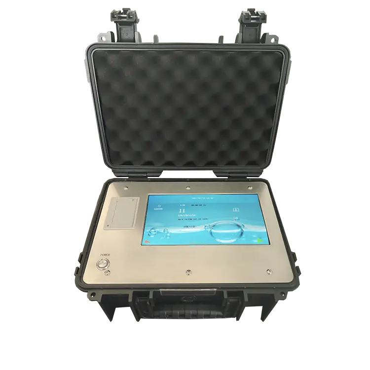 Analisador de limpeza de óleo hidráulico