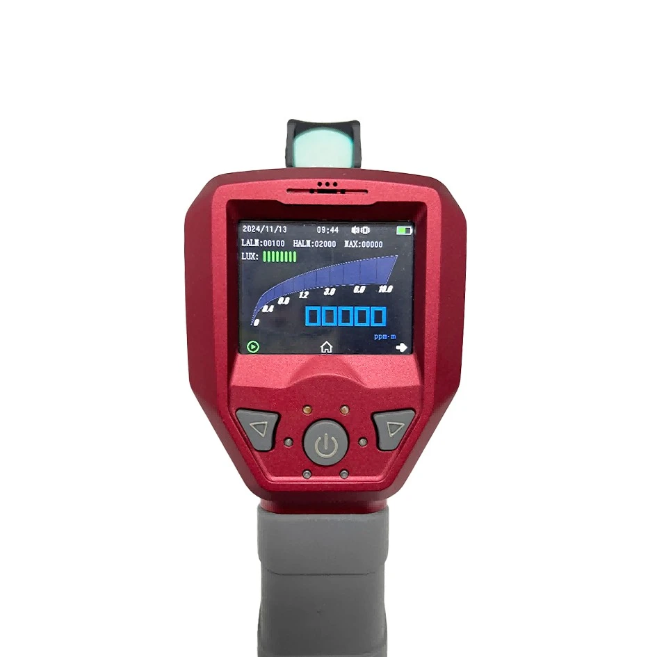 Detector de gás metano a laser