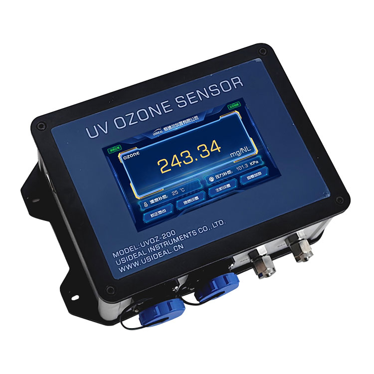 Detector de concentração de gás de ozônio