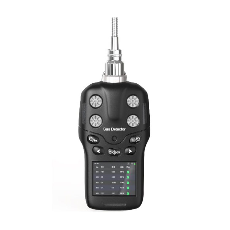 Detector de gás 4 em 1 portátil
