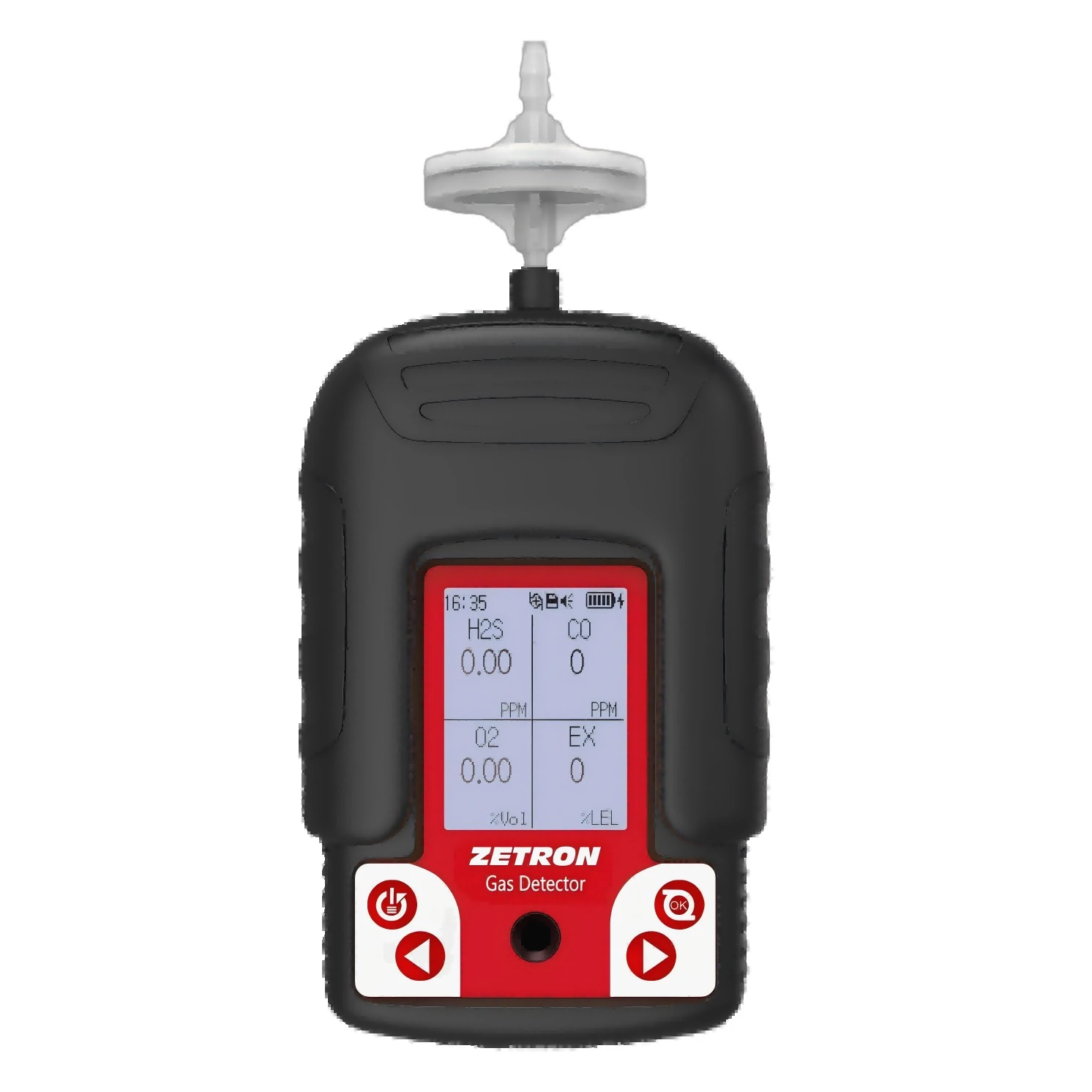 Detector de gás portátil 4 em um