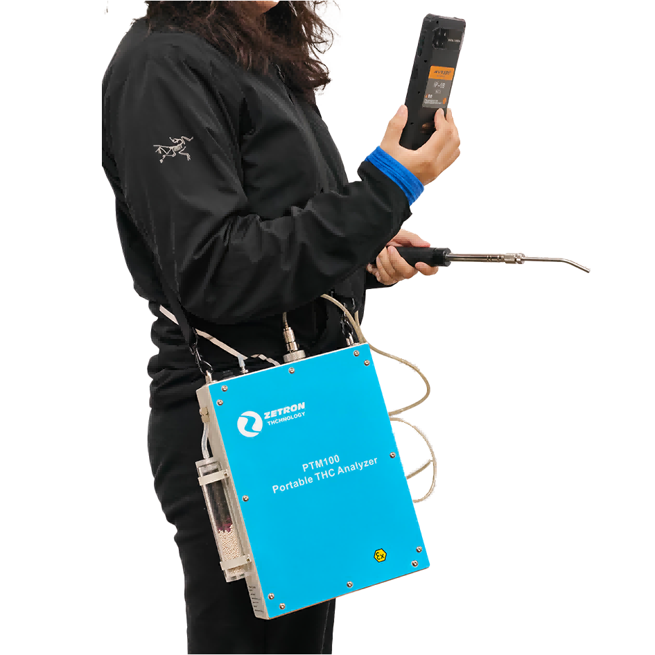 Analisador de gases orgânicos voláteis PTM100